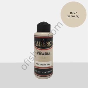 Cadence Premium Akrilik Boya 0357 Sahra Bej 120 Ml