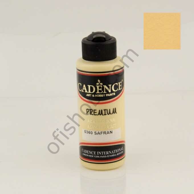 Cadence Premium Akrilik Boya 0360 Safran 120 Ml