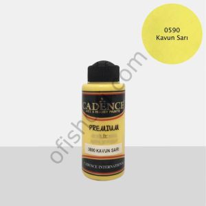 Cadence Premıum Akrilik Boya 0590 Kavun Sarı 25 Ml
