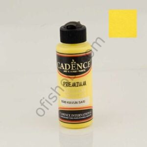Cadence Premium Akrilik Boya 0590 Kavun Sarı 120 Ml