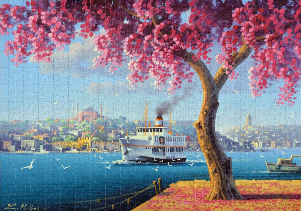  Ks Games Puzzle 1000 Hagıa Sophia And Ferry