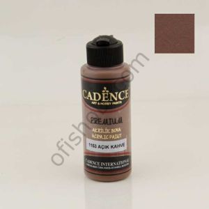 Cadence Premium Akrilik Boya 1153 Açık Kahve 120 Ml