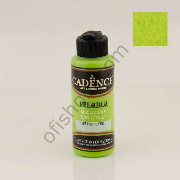 Cadence Premium Akrilik Boya 1295 Fıstık 120 Ml