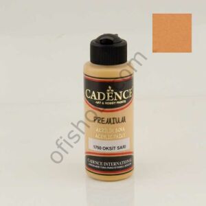 Cadence Premium Akrilik Boya 1750 Oksit Sarı 120 Ml