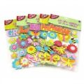 Bu-Bu 3D Eva Sticker 24 Lü Pvc
