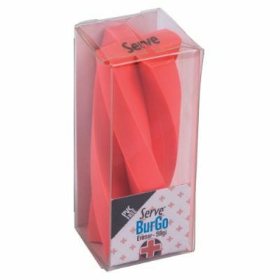 Serve Burgo Silgi Model 3 Fosforlu Kırmızı Tekli Pe