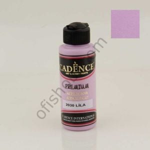 Cadence Premium Akrilik Boya 2030 Lila 120 Ml