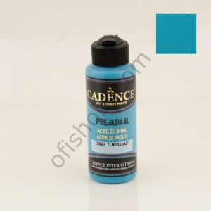 Cadence Premium Akrilik Boya 2067 Turkuaz 120 Ml