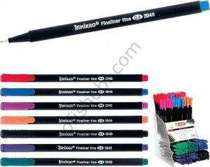 Mikro Zw-394B-48 Fineliner Keçeli Kalem