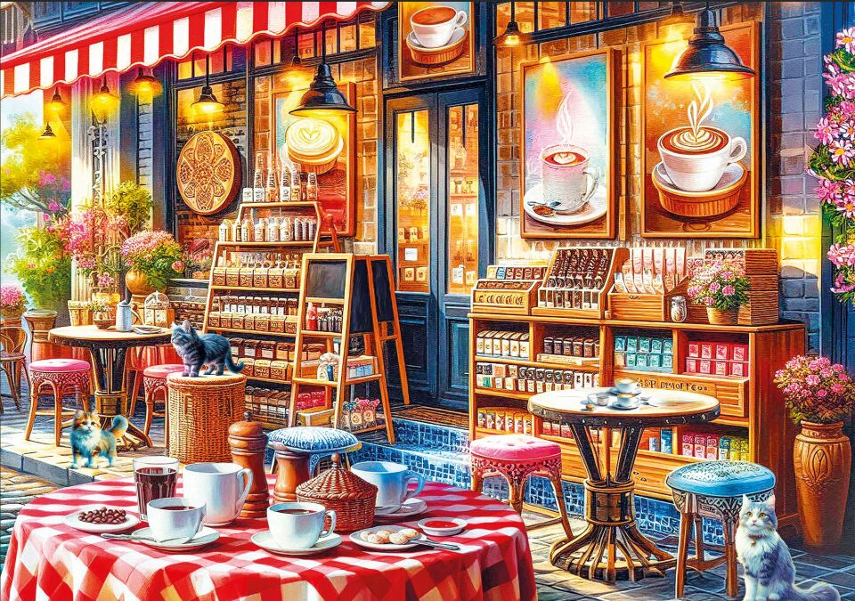  Ks Games Puzzle 1000 Kahve Coffee Store