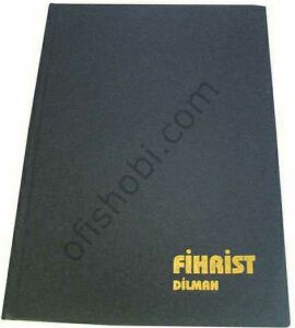 Dilman Fihrist 14,5x20,5 20 Yaprak 14 Basamak