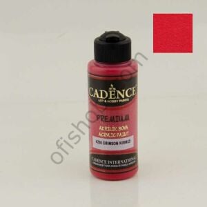 Cadence Premium Akrilik Boya 4350 Crımson Kırmızı 120 Ml