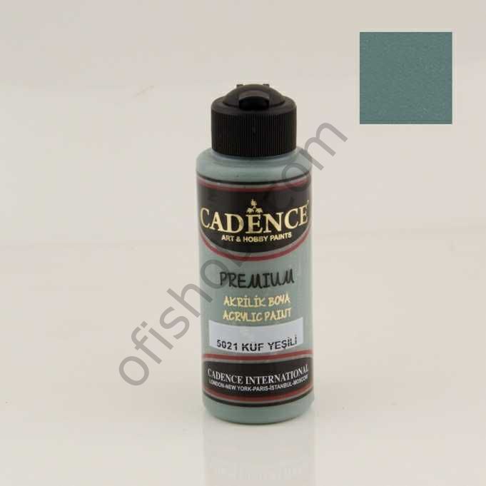 Cadence Premium Akrilik Boya 5021 Küf Yeşili 120 Ml