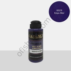 Cadence Premıum Akrilik Boya 6029 Koyu Mor 25 Ml