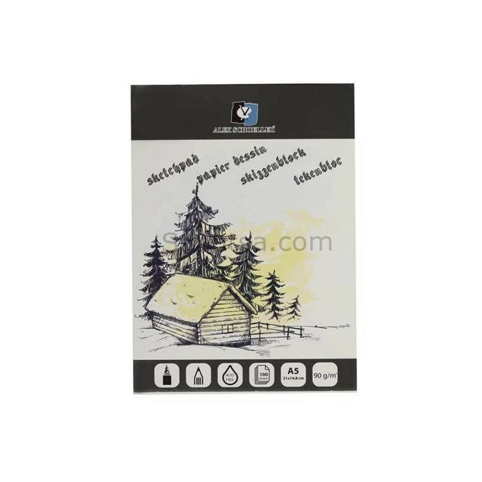 Alex  Eskiz Blok Jumbo 95 Gr A5 100 Yaprak Alx-0282