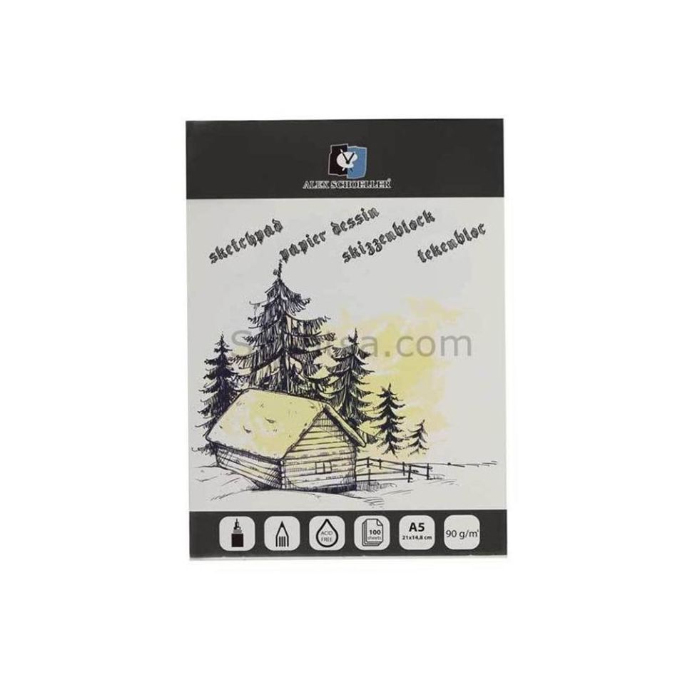 Alex  Eskiz Blok Jumbo 95 Gr A5 100 Yaprak Alx-0282
