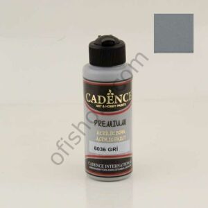 Cadence Premium Akrilik Boya 6036 Gri 120 Ml