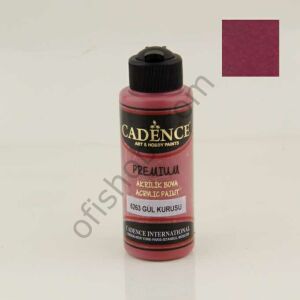 Cadence Premium Akrilik Boya 6263 Gül Kurusu 120 Ml