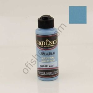 Cadence Premium Akrilik Boya 6266 Gri Mavi 120 Ml