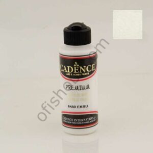 Cadence Premium Akrilik Boya 6480 Ekru 120 Ml