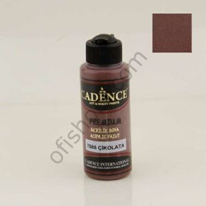 Cadence Premium Akrilik Boya 7585 Çikolata 120 Ml