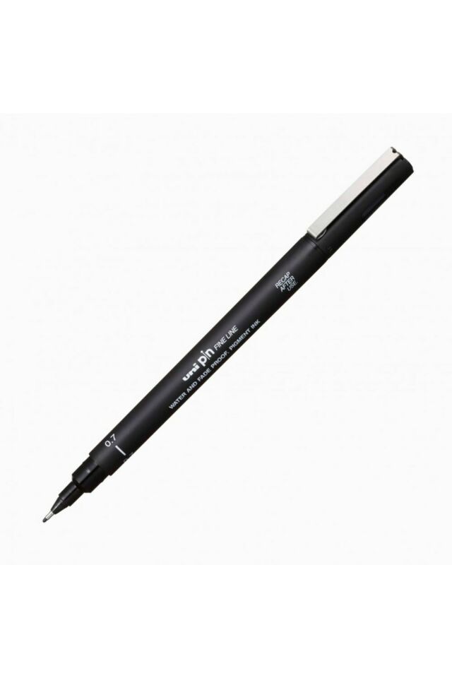 Uni Pin 0.7 Fine Line Akrilik Uçlu Kalem Siyah