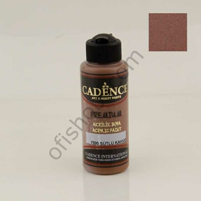 Cadence Premium Akrilik Boya 7595 Sütlü Kahve 120 Ml