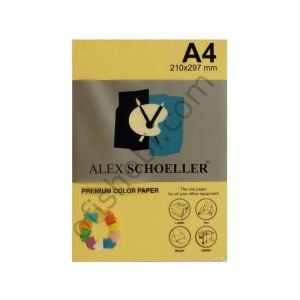 Alex Fotokopi Kağıdı A4 500 Lü Sarı Alx-560