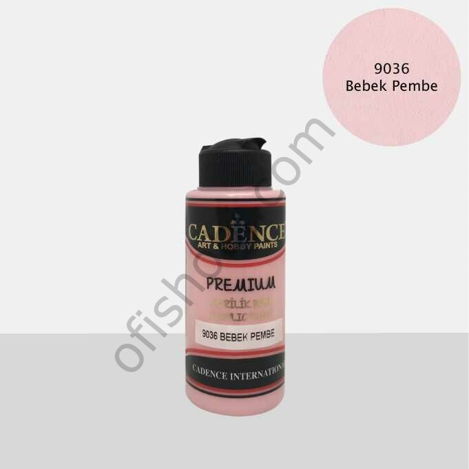 Cadence Premıum Akrilik Boya 9036 Bebek Pembe 25 M