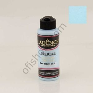 Cadence Premium Akrilik Boya 9040 Bebe Mavi 120 Ml