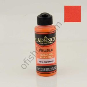 Cadence Premium Akrilik Boya 9046 Turuncu 120 Ml