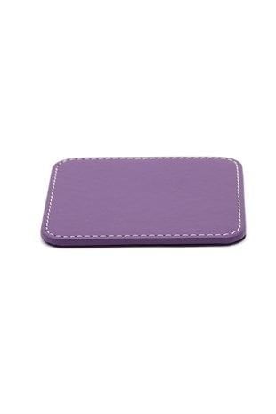 2K Bardak Altlığı Masa Üstü Kare 110-5 Lila 11x11 Cm