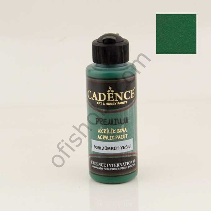 Cadence Premium Akrilik Boya 9050 Zümrüt Yeşili 120 Ml