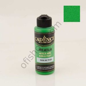 Cadence Premium Akrilik Boya 9058 M. Yeşil 120 Ml