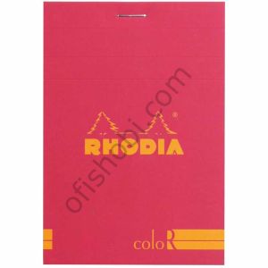 Rhodıa 210X297 Mm Çizgili Bloknot Rasperry Kapak 90 Gr Kağıt 70 Yaprak