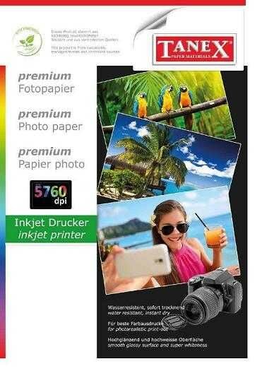 Tanex 240 Gr A4 Fotoğraf Kağıdı 20 Adet