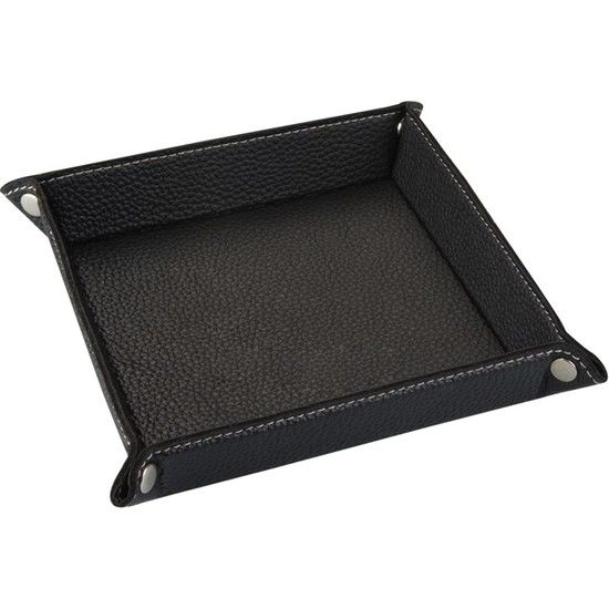 2K Sepet Masa Üstü Kare 150-1 Siyah 16,5x16,5 Cm