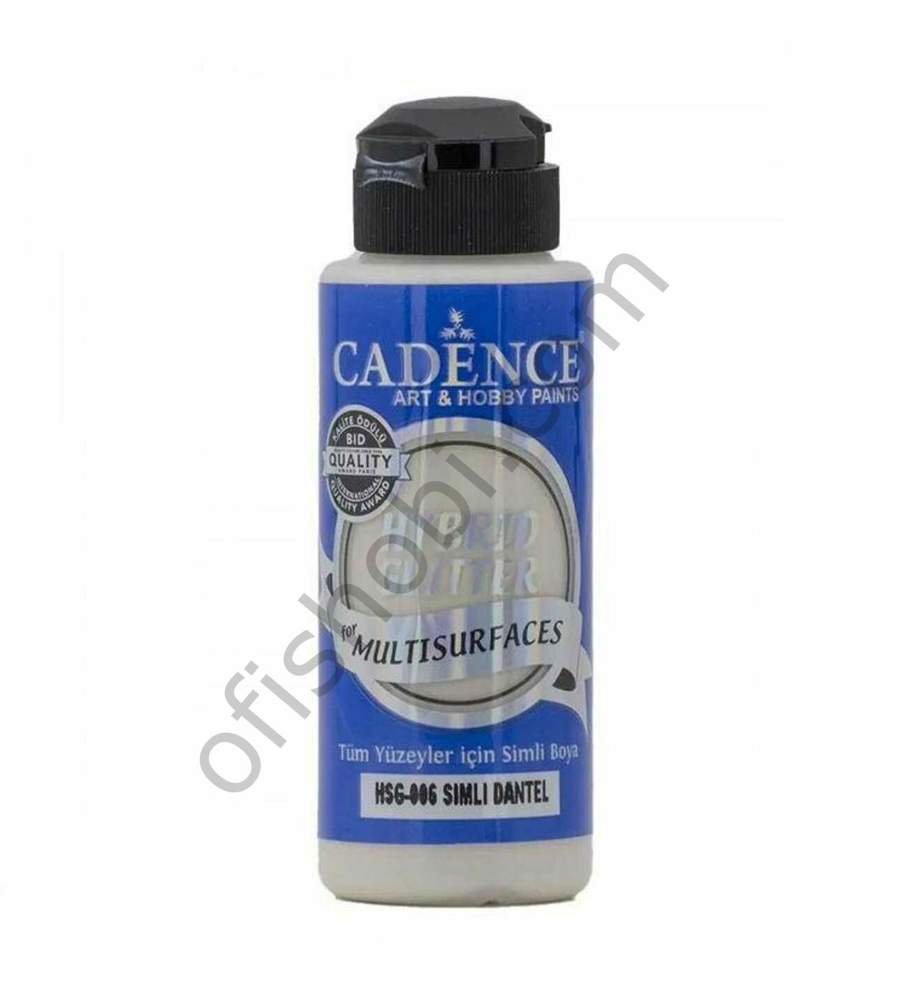 Cadence Hybrid Akrilik Multisurfaces Simli Gümüş Hsg-006 Dantel 120 Ml