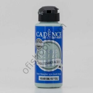 Cadence Hybrid Akrilik Multisurfaces Simli Gümüş Hsg-089 Küf Yeşili 120 Ml