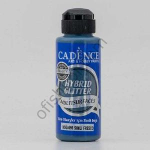 Cadence Hybrid Akrilik Multisurfaces Simli Gümüş Hsg-099 Fresco 120 Ml