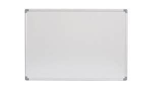 İnter 60x90 Elegant Çerçeve Laminant Yüzey Duvara Monte Beyaz Yazı Tahtası