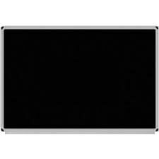 İnter 60x90 Elegant Çerçeve Lamine Yüzey Duvara Monte Siyah Yazı Tahtası