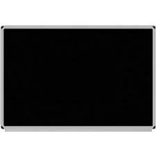 İnter 60x90 Elegant Çerçeve Lamine Yüzey Duvara Monte Siyah Yazı Tahtası