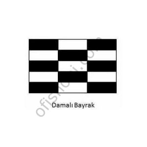 Buket 70x105 Cm Damalı Cankurtaran Bayrağı