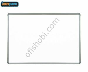 İnter 120x200 Elegant Çerçeve Laminant Yüzey Duvara Monte Beyaz Yazı Tahtası