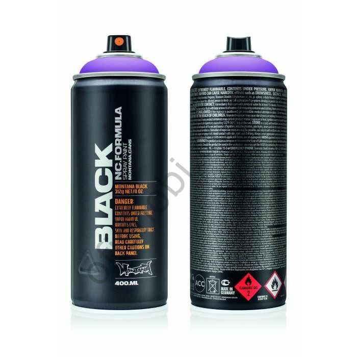 Montana Black Sprey Boya 400 Ml Monster BLK4020