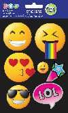 Crea Etiket Efekt Çıkartma Emoji Xl ( Siyah )