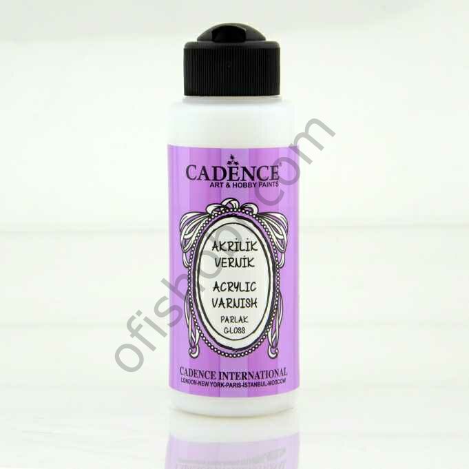 Cadence Su Bazlı Akrilik Parlak Vernik 120 Ml