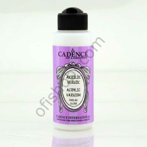 Cadence Su Bazlı Akrilik Parlak Vernik 120 Ml
