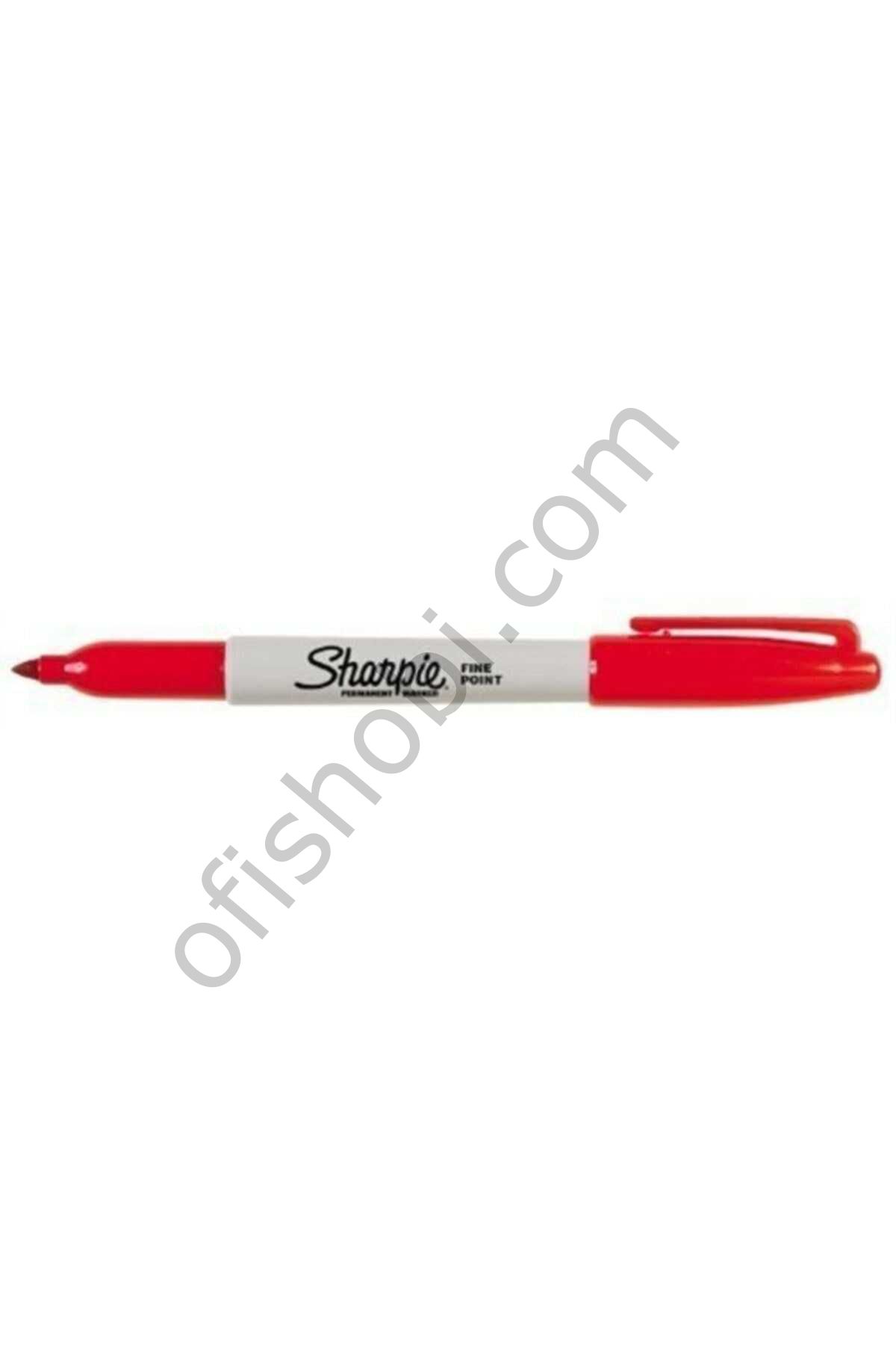 Sharpie Fine Permanent Markör Yuvarlak Uç - Kırmızı